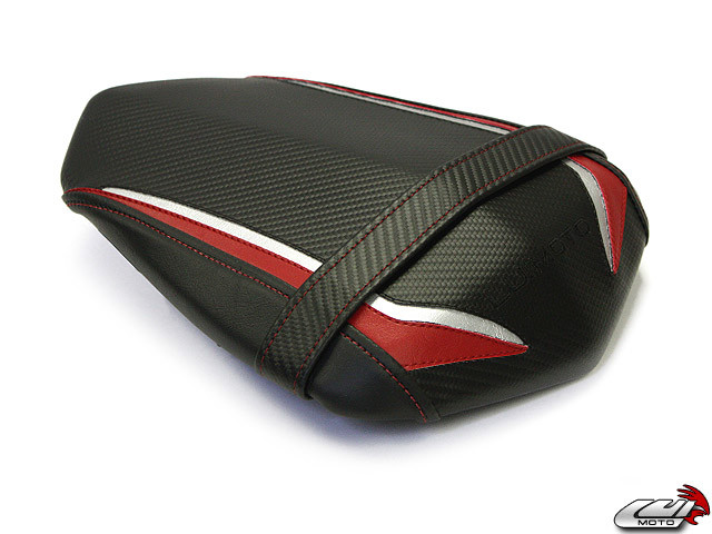 LUIMOTO Raven Edition Passenger Seat Cover for the YAMAHA R1 (09-14) LUIMOTO Raven Edition Passenger Seat Cover for the YAMAHA R1 (09-14)