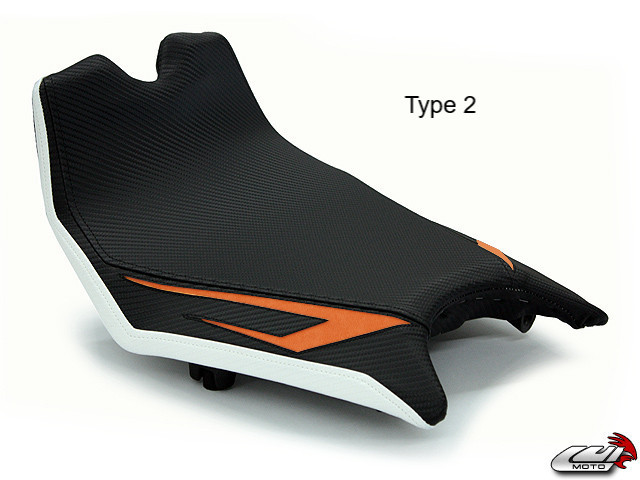LUIMOTO (Type 2) Rider Seat Covers for the KTM RC8 / RC8 R (08-15) LUIMOTO (Type 2) Rider Seat Covers for the KTM RC8 / RC8 R (08-15)