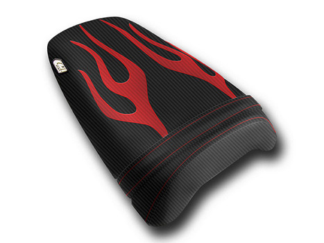 LUIMOTO (Flame) Passenger Seat Covers for the HONDA CBR954RR (02-03) LUIMOTO (Flame) Passenger Seat Covers for the HONDA CBR954RR (02-03)