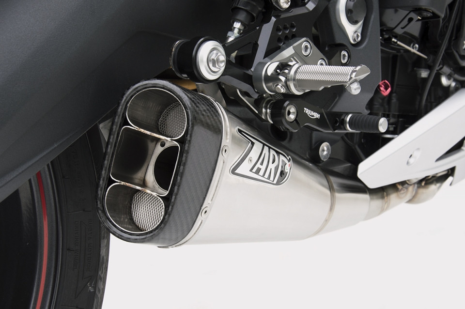 ZARD Exhaust for Triumph Daytona 675 /675R (2013+)