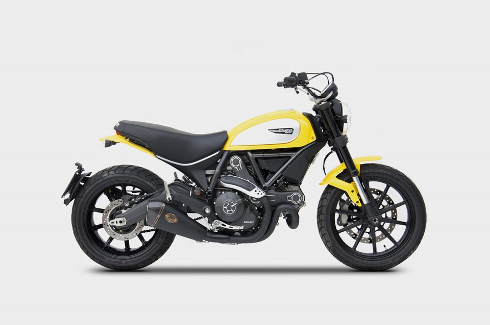 ZARD Conical Slip-on Exhaust for Ducati Scrambler ZARD Conical Slip-on Exhaust for Ducati Scrambler