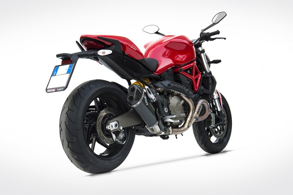 ZARD Slip-on Exhaust for Ducati Monster 821 ZARD Slip-on Exhaust for Ducati Monster 821