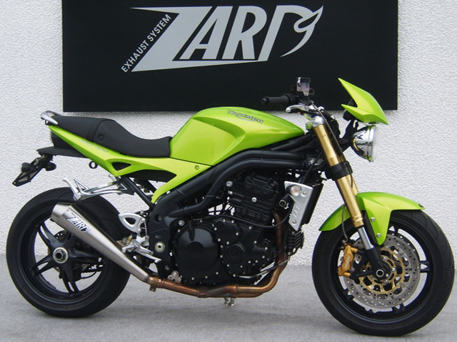 ZARD Slip-on Exhaust for Triumph Speed Triple 955 (02-04)