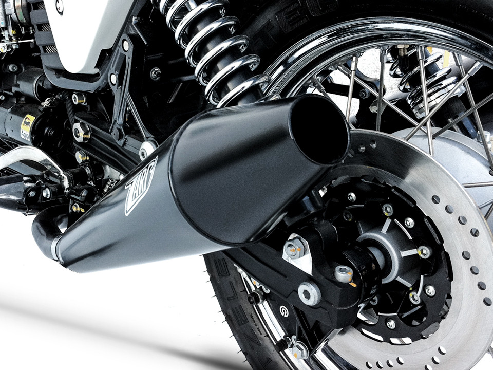 ZARD Conical Silencers for Moto Guzzi Cafe Racer / Cafe Classic (09-15) ZARD Conical Silencers for Moto Guzzi Cafe Racer / Cafe Classic (09-15)