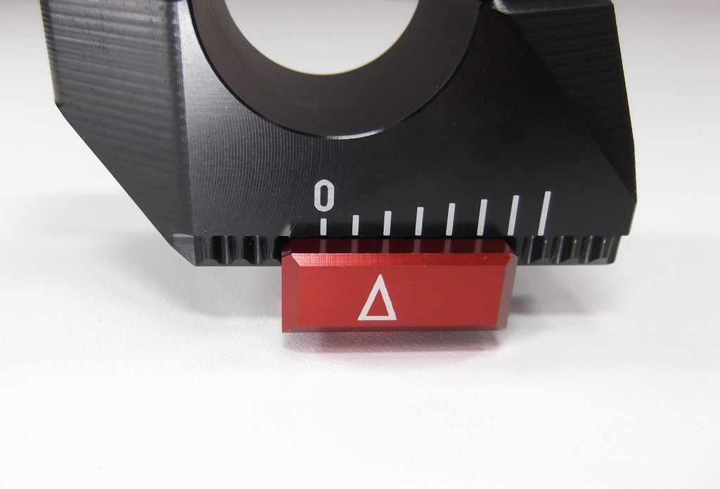 Gilles 2D.GT Adjustable Handlebar Risers for the Aprilia Tuono V4 R