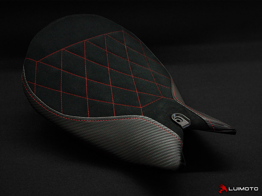 LUIMOTO Diamond Edition Rider -Standard Seat- Cover for the DUCATI 1199 PANIGALE LUIMOTO Diamond Edition Rider -Standard Seat- Cover for the DUCATI 1199 PANIGALE