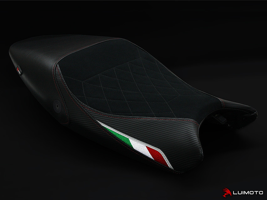 LUIMOTO (Diamond Edition) Rider Seat Cover for the DUCATI MONSTER 1100 / 796 / 795 / 696 LUIMOTO (Diamond Edition) Rider Seat Cover for the DUCATI MONSTER 1100 / 796 / 795 / 696