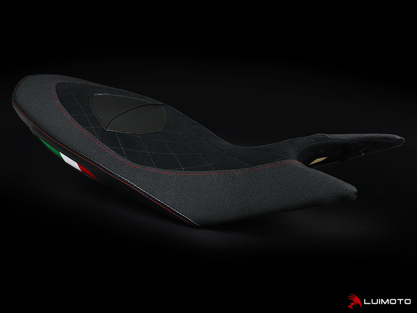 LUIMOTO (Diamond Edition) Seat Cover for the DUCATI Hypermotard / Hyperstrada 821 / 939