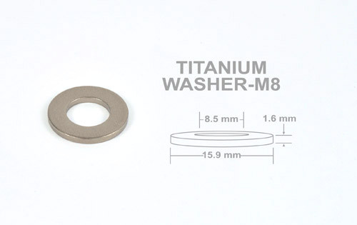 Proti Titanium Universal Washer M8-WST01 Proti Titanium Universal Washer M8-WST01