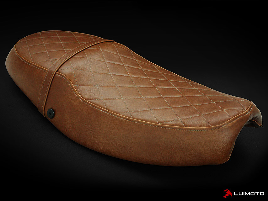 LUIMOTO ( Vintage) Rider Seat Covers for the Triumph THRUXTON (04-15) LUIMOTO ( Vintage) Rider Seat Covers for the Triumph THRUXTON (04-15)