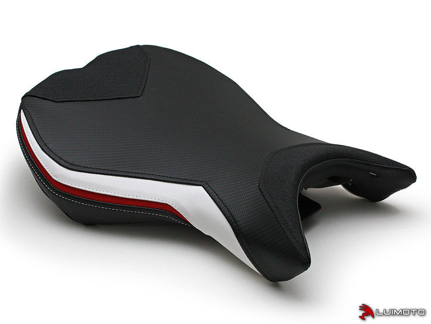 LUIMOTO (Sport) Rider Seat Covers for the Triumph DAYTONA 765 / 675 (13-18) & STREET TRIPLE Rx (15-16) LUIMOTO (Sport) Rider Seat Covers for the Triumph DAYTONA 765 / 675 (13-18) & STREET TRIPLE Rx (15-16)