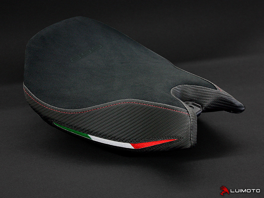 LUIMOTO Team Italia Rider Seat Cover (Fits DP Comfort Seat) for the DUCATI 899 PANIGALE LUIMOTO Team Italia Rider Seat Cover (Fits DP Comfort Seat) for the DUCATI 899 PANIGALE