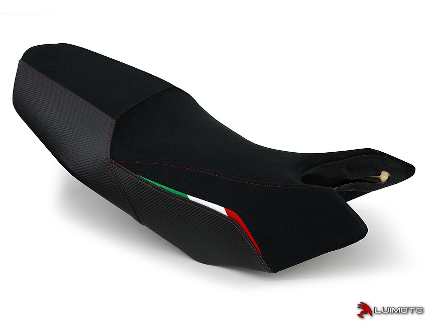LUIMOTO Team Italia Seat Covers for the DUCATI Hypermotard 1100 /796 (07-12) - Fits Comfort seat LUIMOTO Team Italia Seat Covers for the DUCATI Hypermotard 1100 /796 (07-12) - Fits Comfort seat