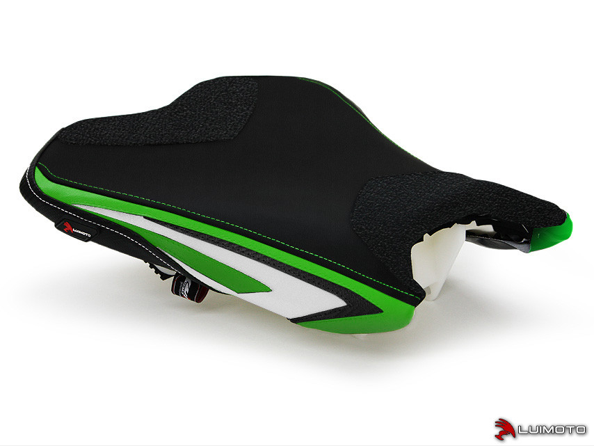 LUIMOTO (Anniversary Edition) Rider Seat Covers for the KAWASAKI ZX-6R 636 (13-18) LUIMOTO (Anniversary Edition) Rider Seat Covers for the KAWASAKI ZX-6R 636 (13-18)