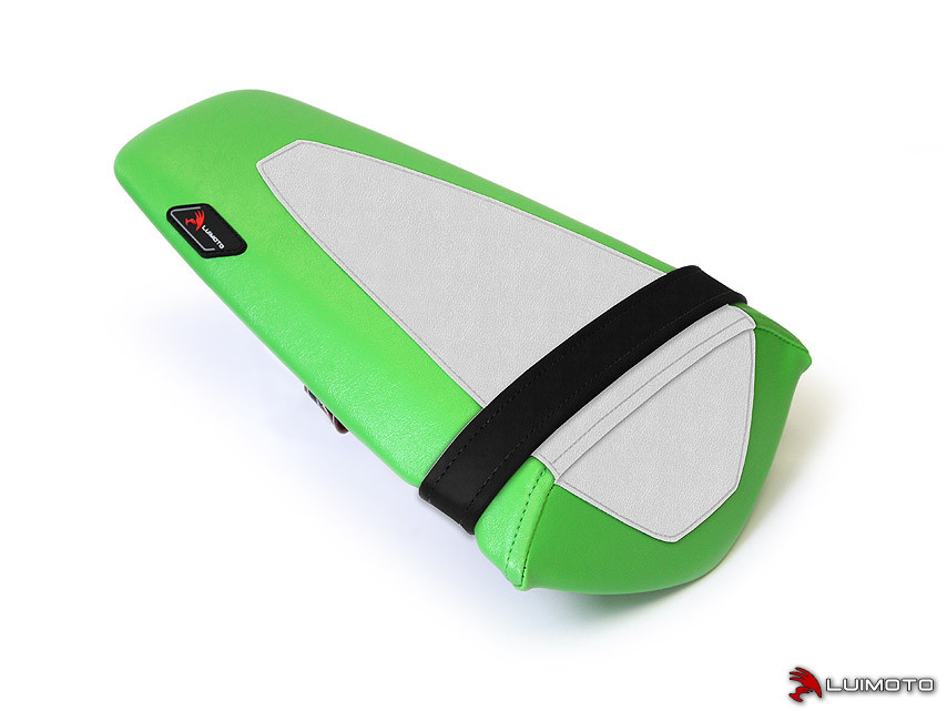 LUIMOTO (Anniversary Edition) Passenger Seat Covers for the KAWASAKI ZX-10R (11-15) LUIMOTO (Anniversary Edition) Passenger Seat Covers for the KAWASAKI ZX-10R (11-15)