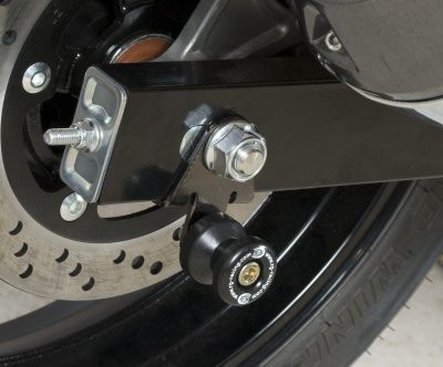R&G Racing Offset Cotton Reel Swingarm Spools for Suzuki GW250 Inazuma '13-'15 R&G Racing Offset Cotton Reel Swingarm Spools for Suzuki GW250 Inazuma '13-'15