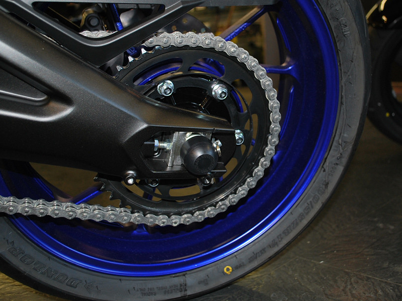 Woodcraft Rear Axle Slider for Yamaha FZ-09 (MT-09), FJ-09 Tracer