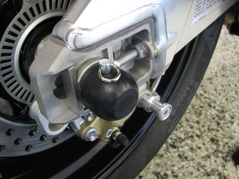 Woodcraft Rear Axle Sliders for Aprilia Woodcraft Rear Axle Sliders for Aprilia