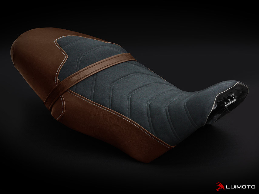 LUIMOTO Vintage Café Rider Seat Covers for the MOTO GUZZI GRISO (05-15) LUIMOTO Vintage Café Rider Seat Covers for the MOTO GUZZI GRISO (05-15)