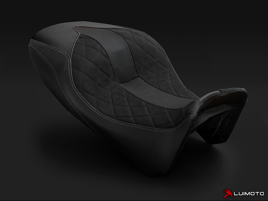 LUIMOTO (Diamond Edition) Rider Seat Cover for the DUCATI DIAVEL (15-18) LUIMOTO (Diamond Edition) Rider Seat Cover for the DUCATI DIAVEL (15-18)