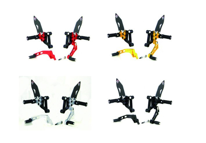 DBK Special Parts (Ducabike) SP Adjustable Rearsets for the Ducati 848/1098/1198 DBK Special Parts (Ducabike) SP Adjustable Rearsets for the Ducati 848/1098/1198