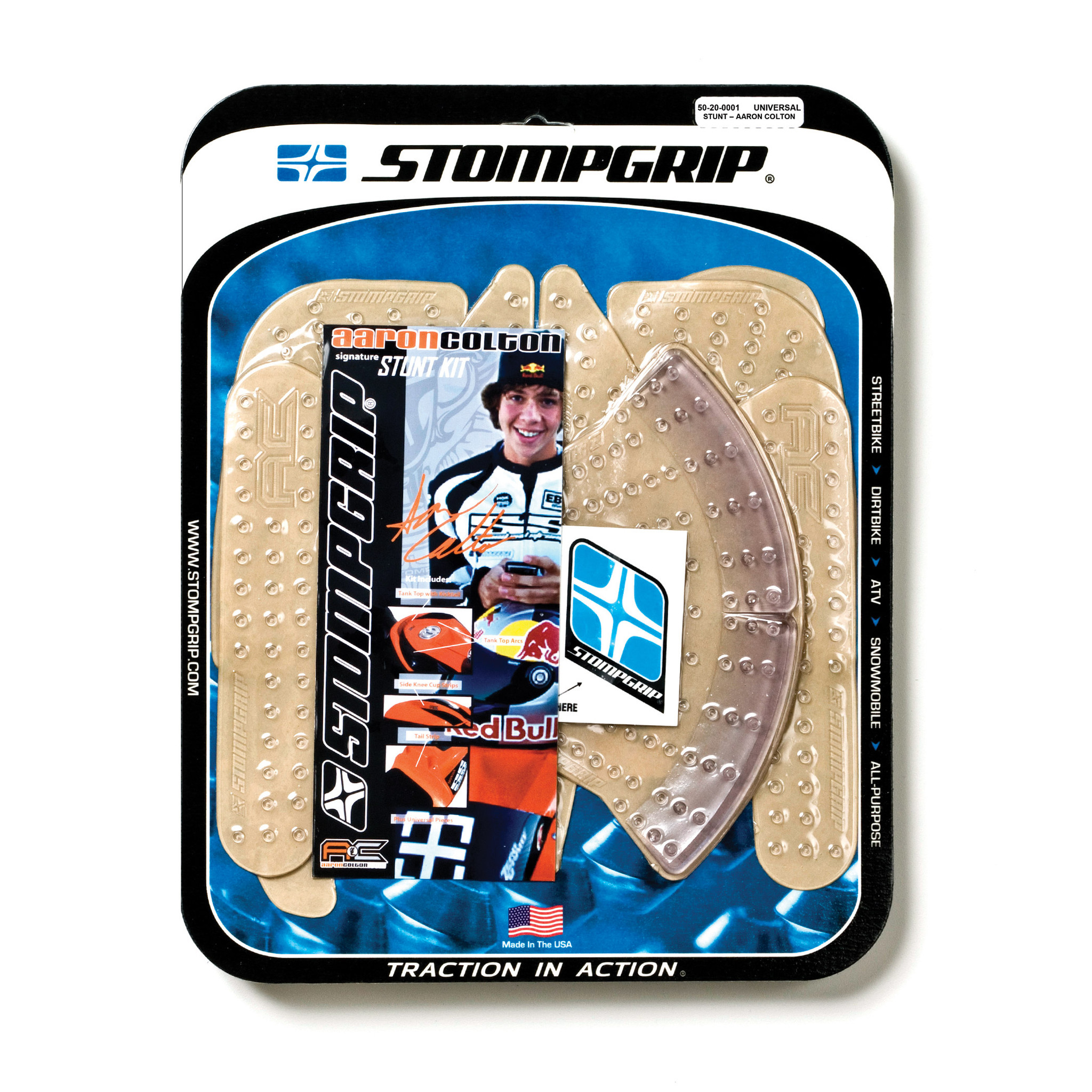Stompgrip Universal Stunt Aaron Colton Signature Kit - Volcano Stompgrip Universal Stunt Aaron Colton Signature Kit - Volcano