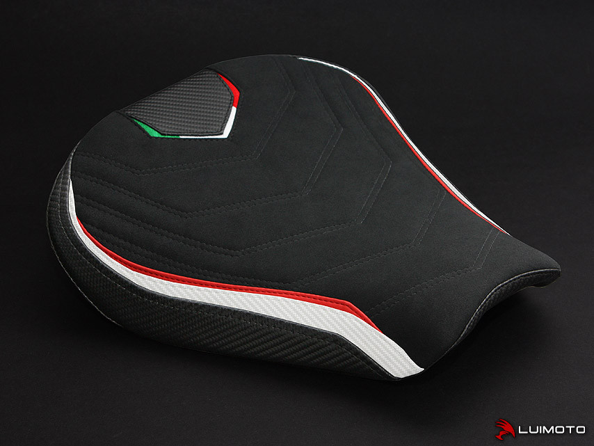 LUIMOTO (Team Italia) Rider Seat Covers for the MV AGUSTA F3 675 / 800 (2012+) LUIMOTO (Team Italia) Rider Seat Covers for the MV AGUSTA F3 675 / 800 (2012+)