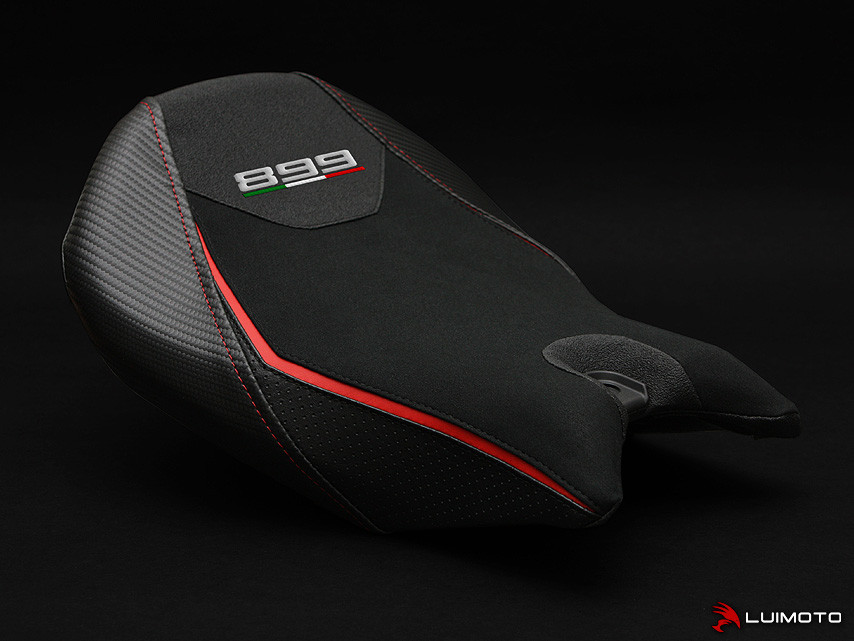 LUIMOTO Veloce Rider Seat Cover for the DUCATI 899 PANIGALE LUIMOTO Veloce Rider Seat Cover for the DUCATI 899 PANIGALE