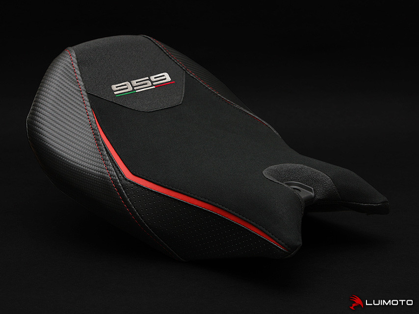 LUIMOTO Veloce Rider Seat Cover for the DUCATI 959 PANIGALE LUIMOTO Veloce Rider Seat Cover for the DUCATI 959 PANIGALE