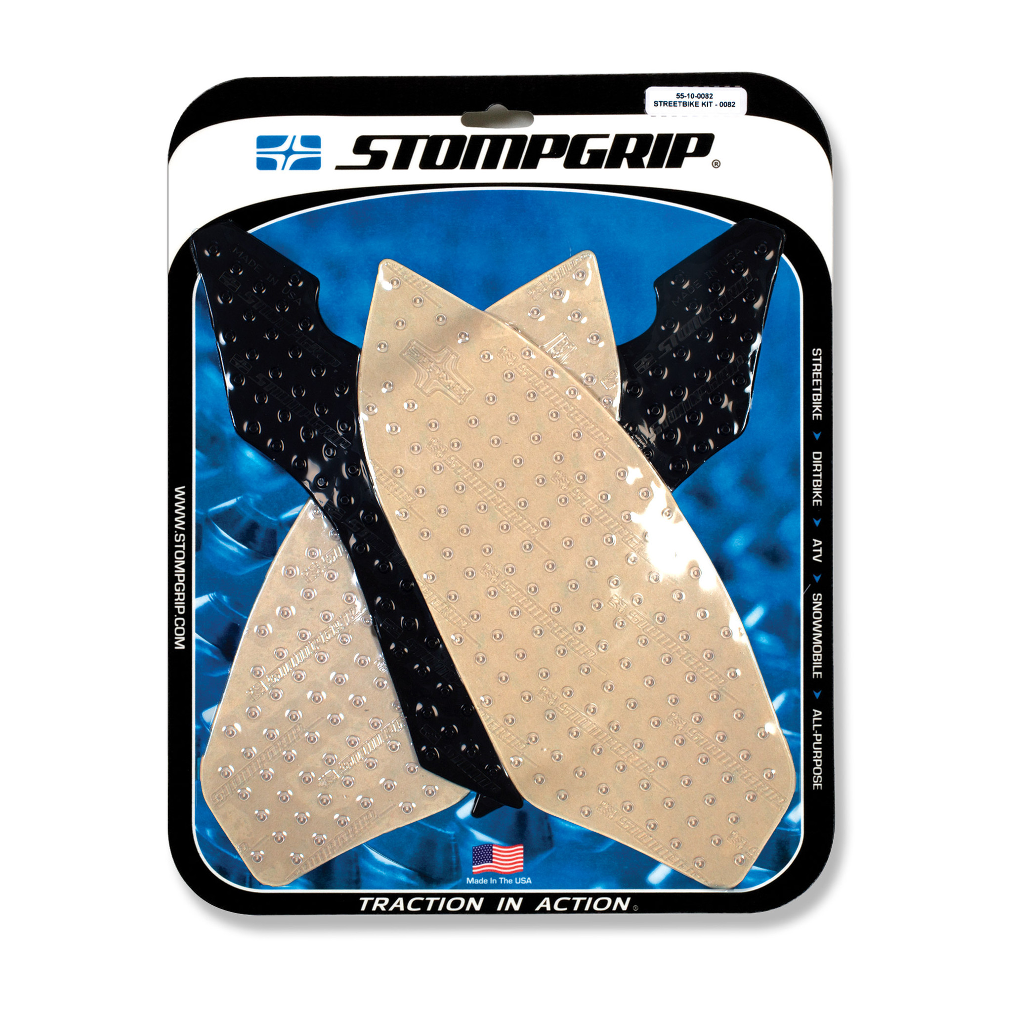 Stompgrip Streetbike Kit - Volcano - 0082 Stompgrip Streetbike Kit - Volcano - 0082