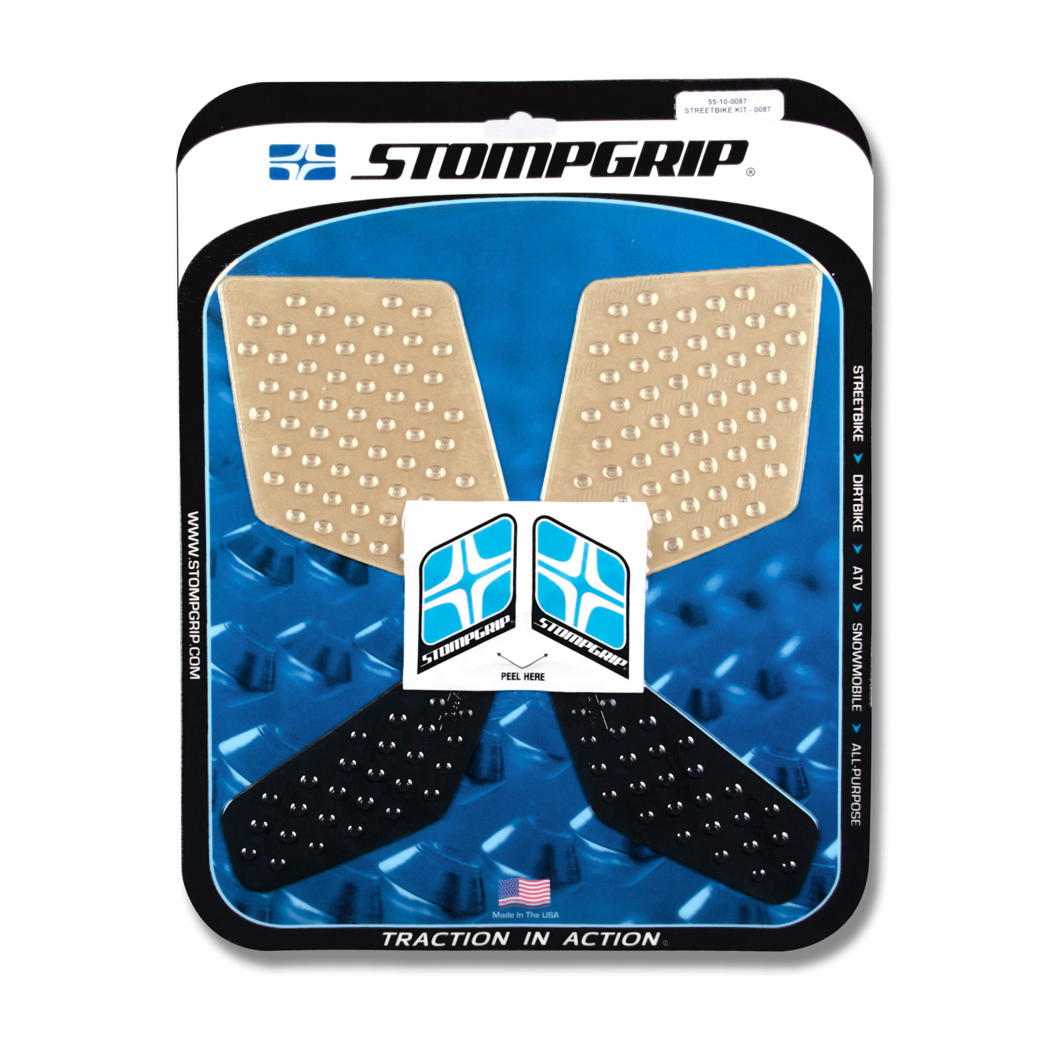 Stompgrip Streetbike Kit - Volcano - 0087 Stompgrip Streetbike Kit - Volcano - 0087