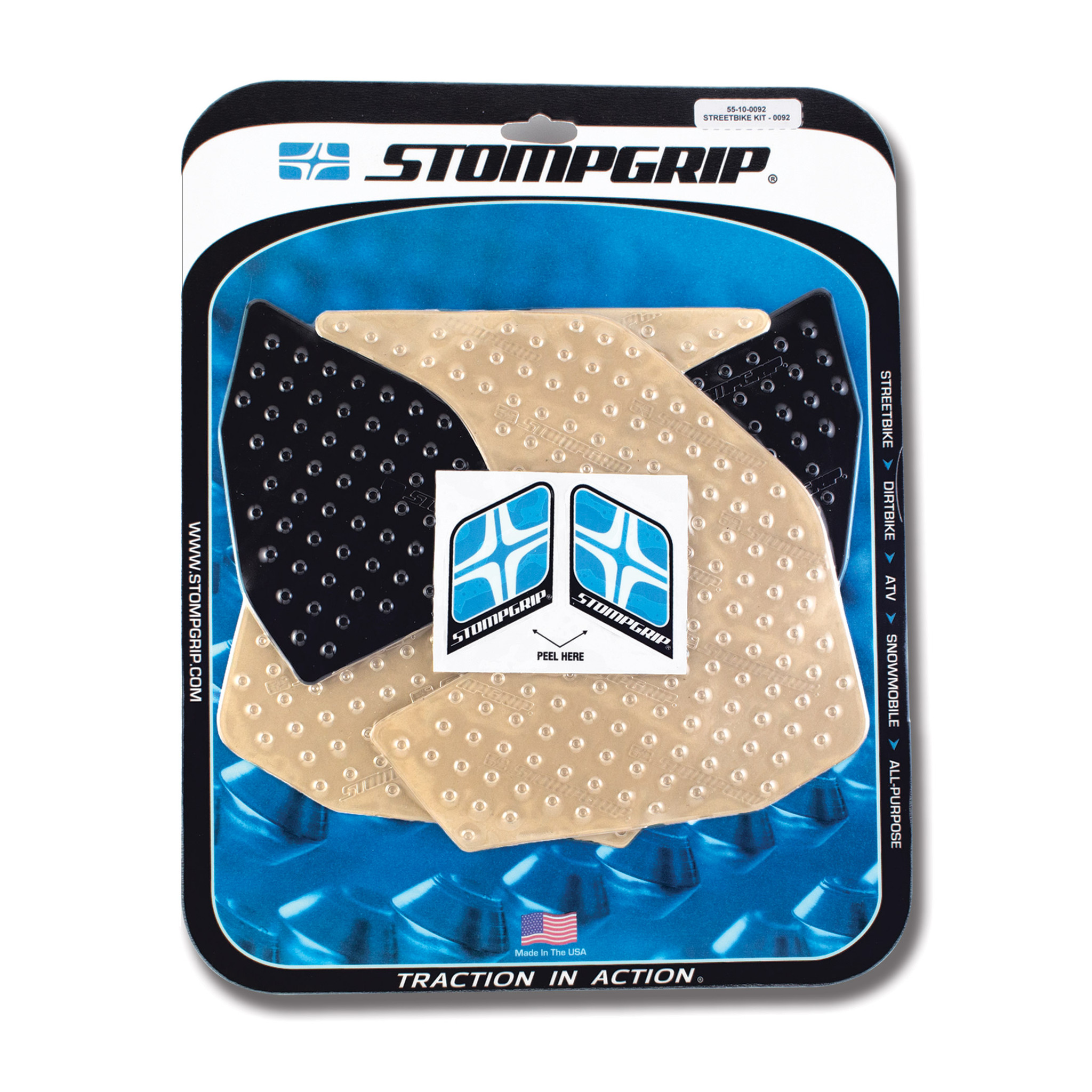 Stompgrip Streetbike Kit - Volcano - 0092 Stompgrip Streetbike Kit - Volcano - 0092