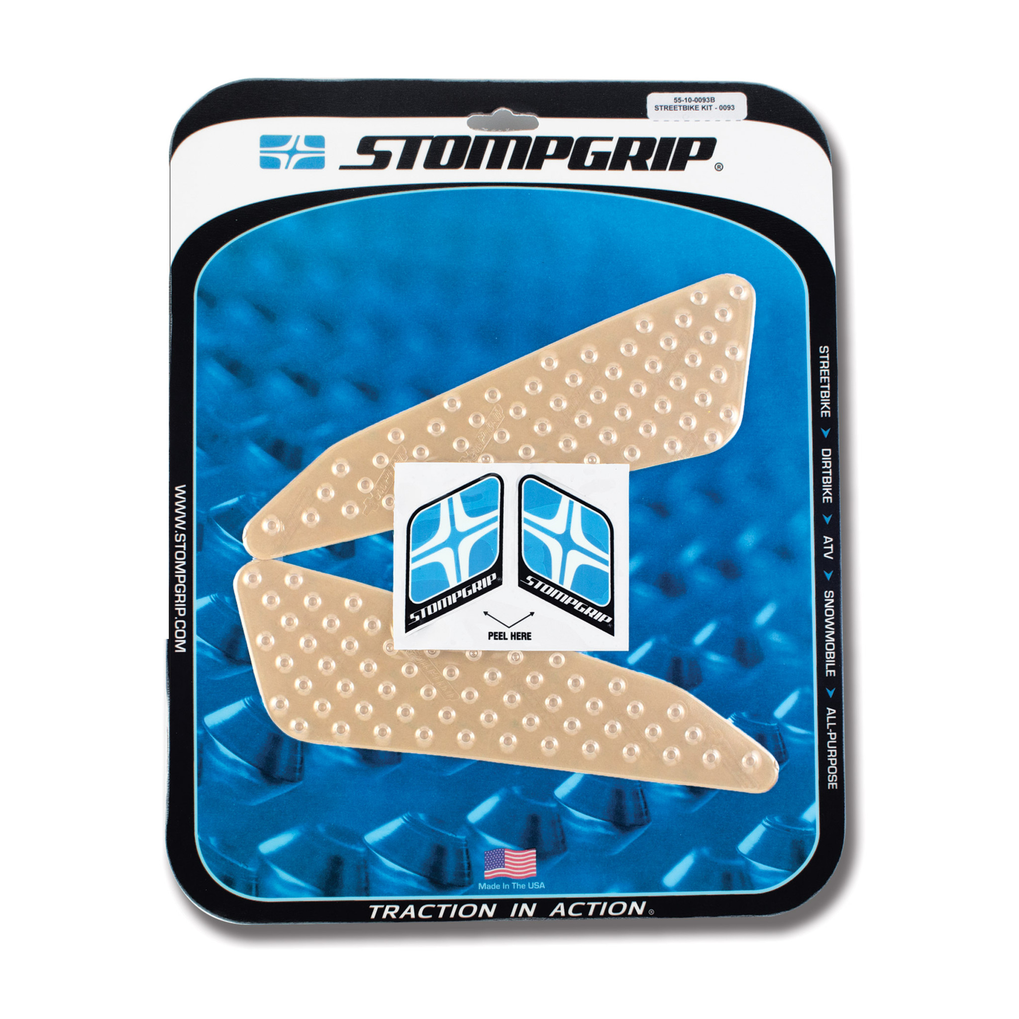 Stompgrip Streetbike Kit - Volcano - 0093 Stompgrip Streetbike Kit - Volcano - 0093
