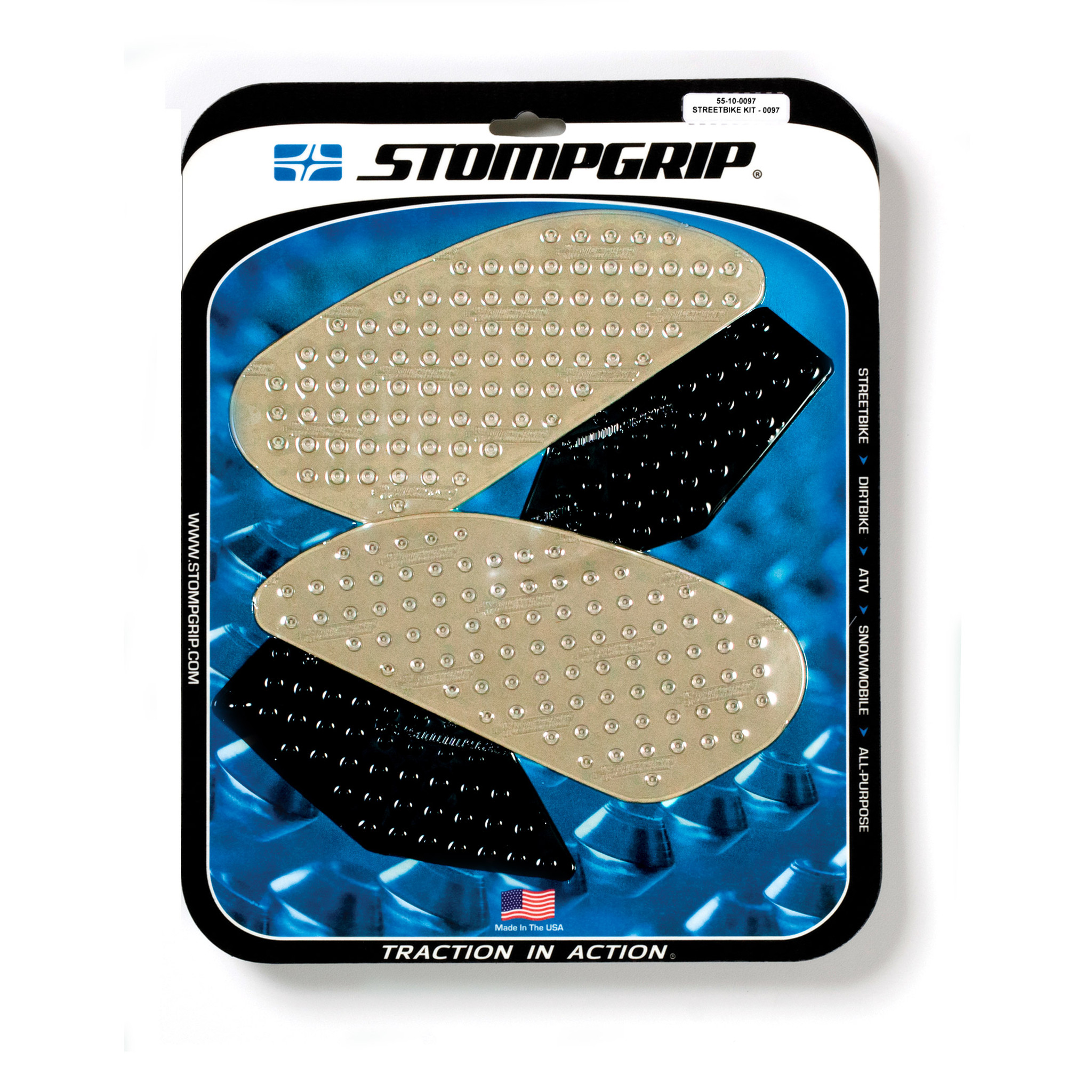 Stompgrip Streetbike Kit - Volcano - 0097 Stompgrip Streetbike Kit - Volcano - 0097