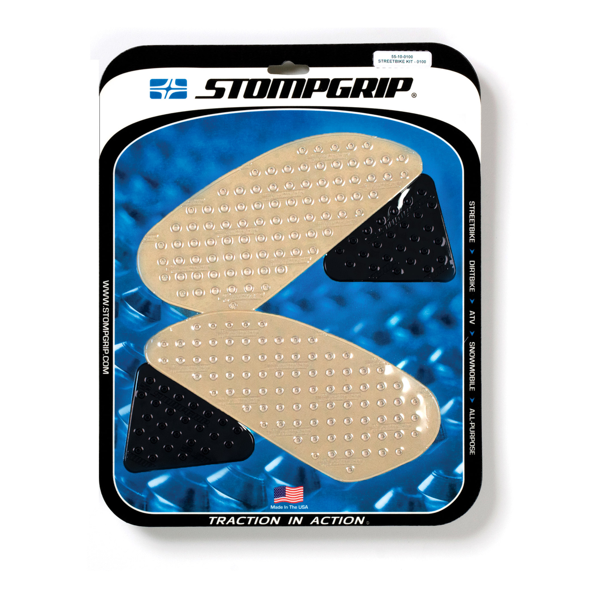 Stompgrip Streetbike Kit - Volcano - 0100 Stompgrip Streetbike Kit - Volcano - 0100
