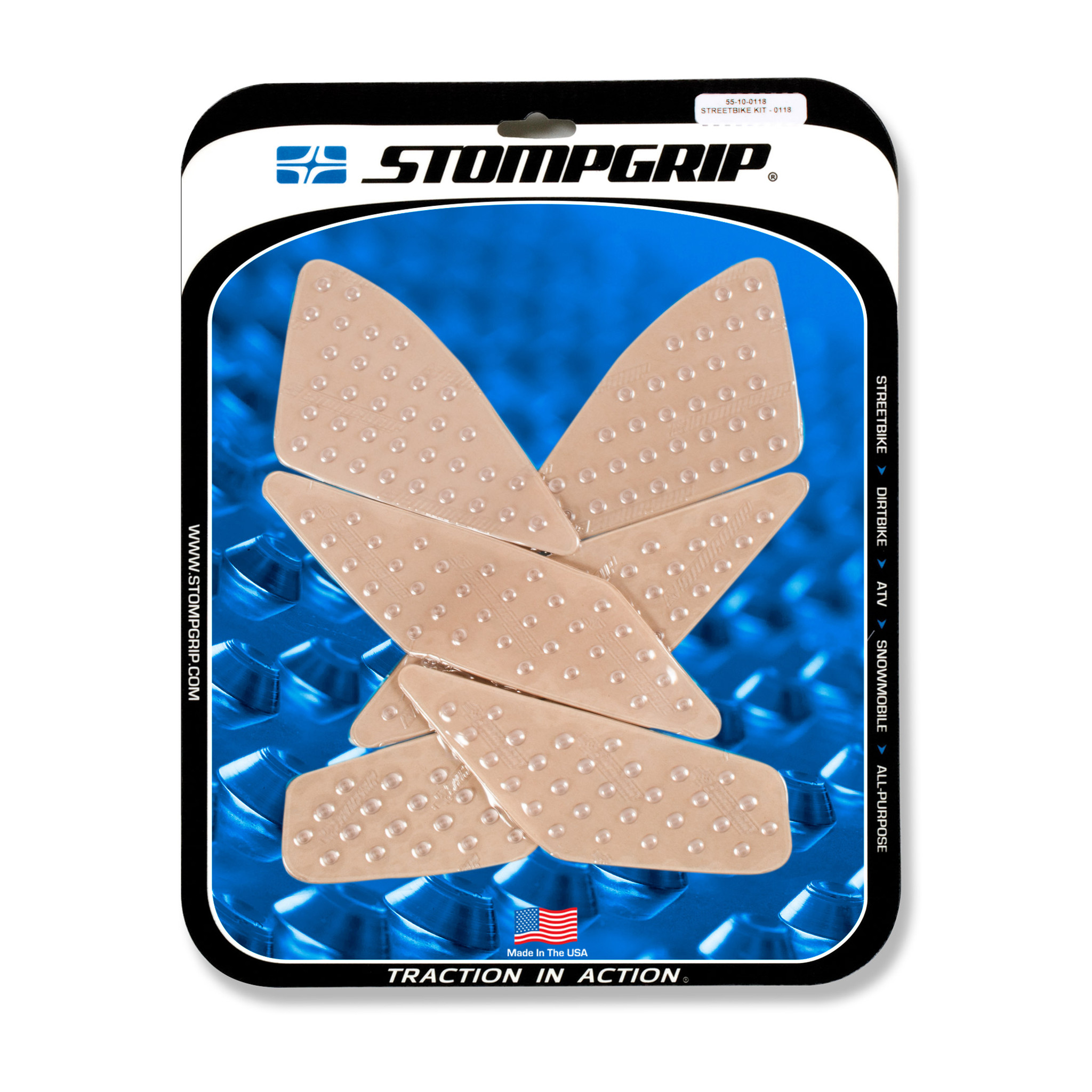 Stompgrip Streetbike Kit - Volcano - 0118 Stompgrip Streetbike Kit - Volcano - 0118