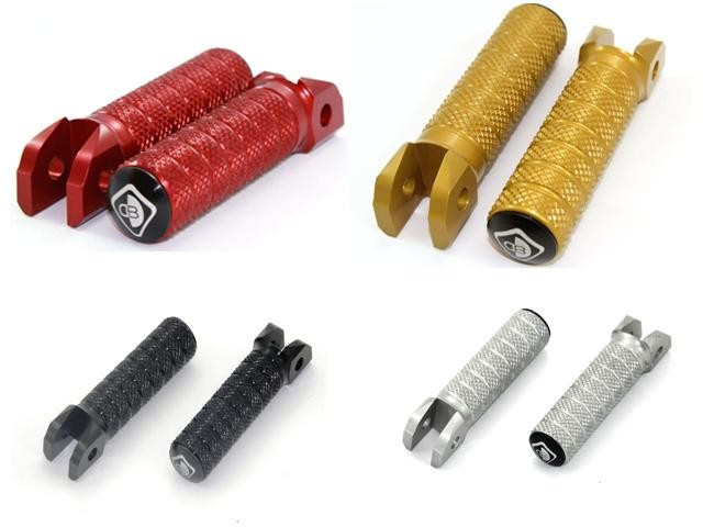 DBK Special Parts (Ducabike) Rider/Passenger Knurled Footpegs for the Ducati Panigale 1299/1199/959/899 Superleggera 848/1098/1198 Streetfighter and Monster S2R/S4R/S4RS DBK Special Parts (Ducabike) Rider/Passenger Knurled Footpegs for the Ducati Panigale 1299/1199/959/899 Superleggera 848/1098/1198 Streetfighter and Monster S2R/S4R/S4RS