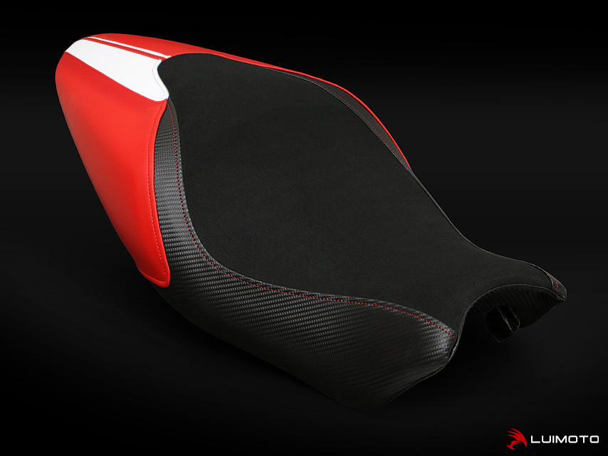 LUIMOTO Stripe Rider Seat Cover for the DUCATI MONSTER 1200/821 LUIMOTO Stripe Rider Seat Cover for the DUCATI MONSTER 1200/821