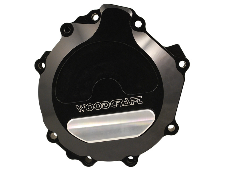 WOODCRAFT Kawasaki ZX10R (06-10) LHS Stator Cover Assembly Black WOODCRAFT Kawasaki ZX10R (06-10) LHS Stator Cover Assembly Black