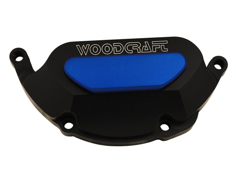 WOODCRAFT Suzuki GSXR600 / GSXR750 (06+) LHS Stator Cover Protector Black WOODCRAFT Suzuki GSXR600 / GSXR750 (06+) LHS Stator Cover Protector Black