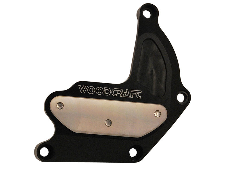 WOODCRAFT Suzuki GSXR600 / GSXR750 (06+) RHS Clutch Cover Protector Assembly Black WOODCRAFT Suzuki GSXR600 / GSXR750 (06+) RHS Clutch Cover Protector Assembly Black