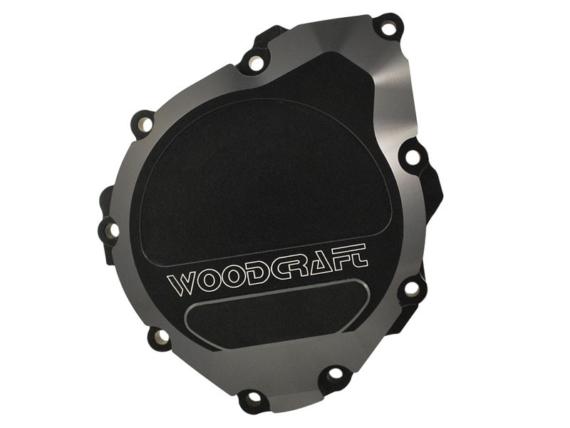 WOODCRAFT Suzuki Hayabusa B King LHS Stator Cover Black WOODCRAFT Suzuki Hayabusa B King LHS Stator Cover Black