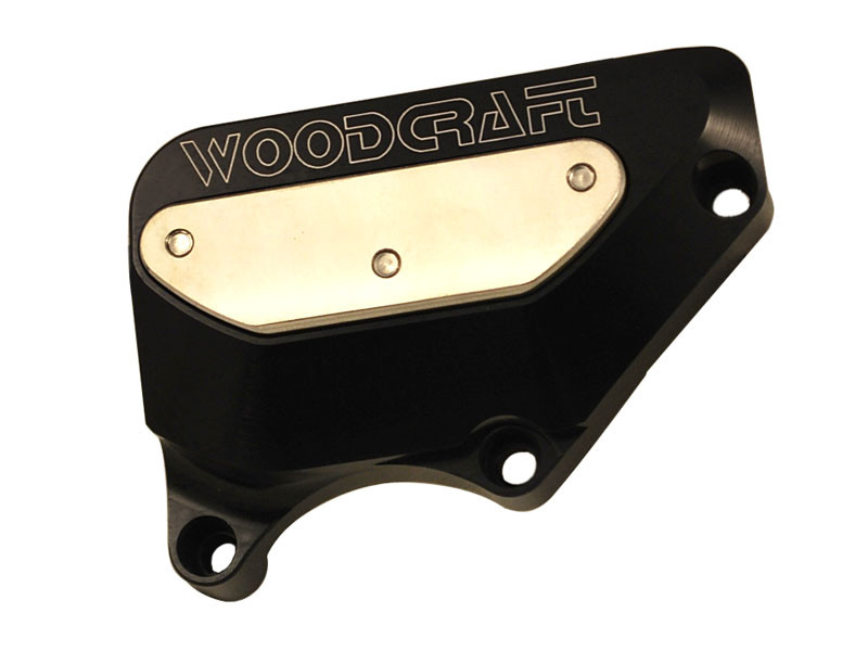 WOODCRAFT RHS Clutch Cover Protection Assembly Black for Honda CBR600RR (03-06) WOODCRAFT RHS Clutch Cover Protection Assembly Black for Honda CBR600RR (03-06)