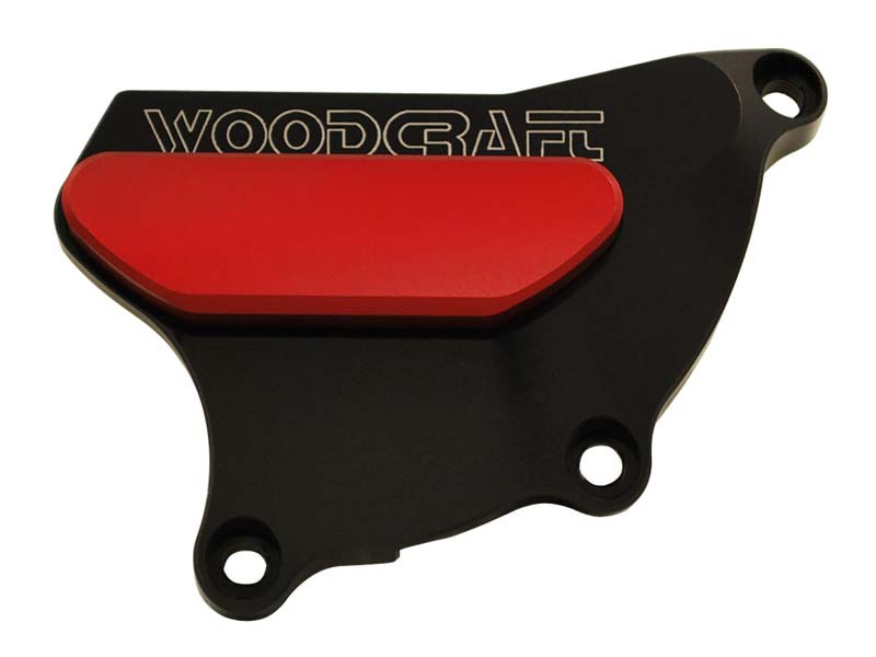 WOODCRAFT RHS Clutch Cover Protection Assembly Black for Honda CBR1000RR (04-07) WOODCRAFT RHS Clutch Cover Protection Assembly Black for Honda CBR1000RR (04-07)