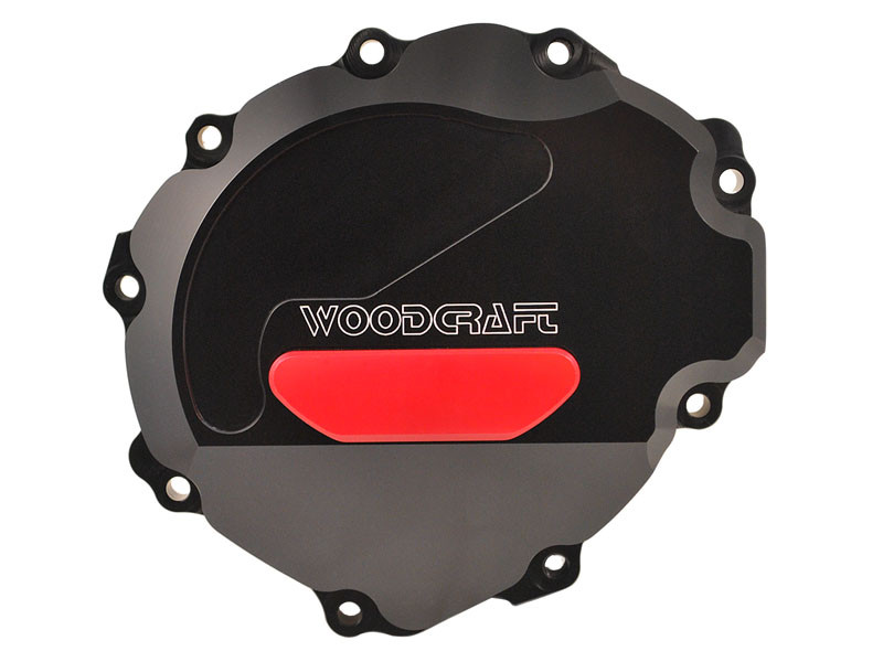WOODCRAFT LHS Stator Cover Black for Honda CBR1000RR (08-09)(use semi-dry liquid gasket) WOODCRAFT LHS Stator Cover Black for Honda CBR1000RR (08-09)(use semi-dry liquid gasket)