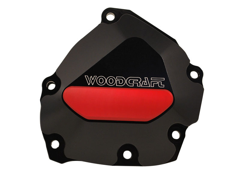 WOODCRAFT Yamaha R1 (09-14) RHS Oil Pump/Ignition Trigger cover Assembly Black WOODCRAFT Yamaha R1 (09-14) RHS Oil Pump/Ignition Trigger cover Assembly Black