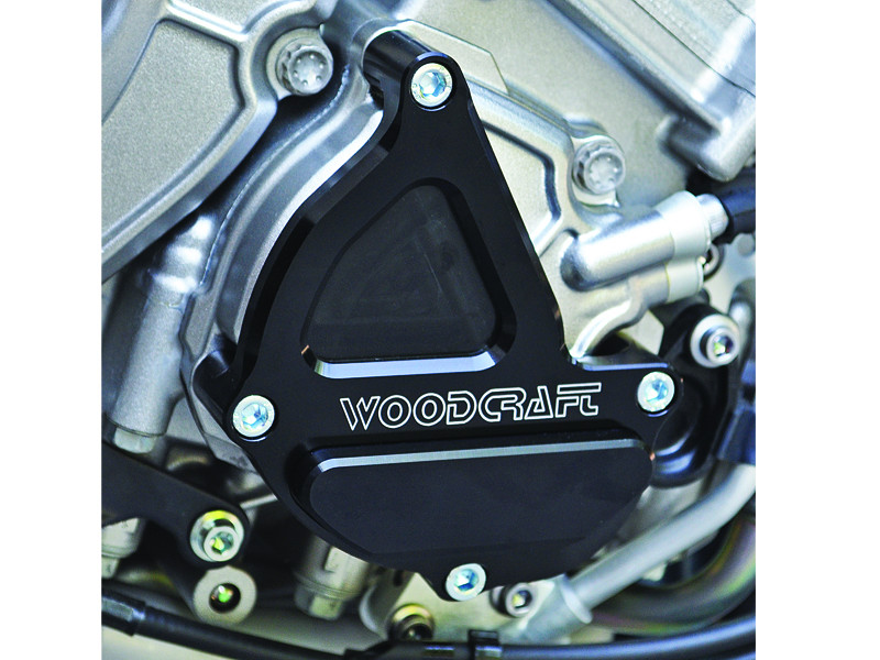 WOODCRAFT Yamaha R1 (15+) RHS Ignition Trigger Cover Protector Black WOODCRAFT Yamaha R1 (15+) RHS Ignition Trigger Cover Protector Black