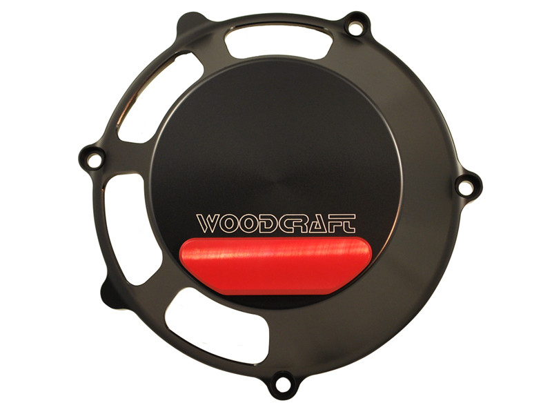 WOODCRAFT Vented Dry Clutch Cover Assembly for Ducati 's with a Dry Clutch WOODCRAFT Vented Dry Clutch Cover Assembly for Ducati 's with a Dry Clutch