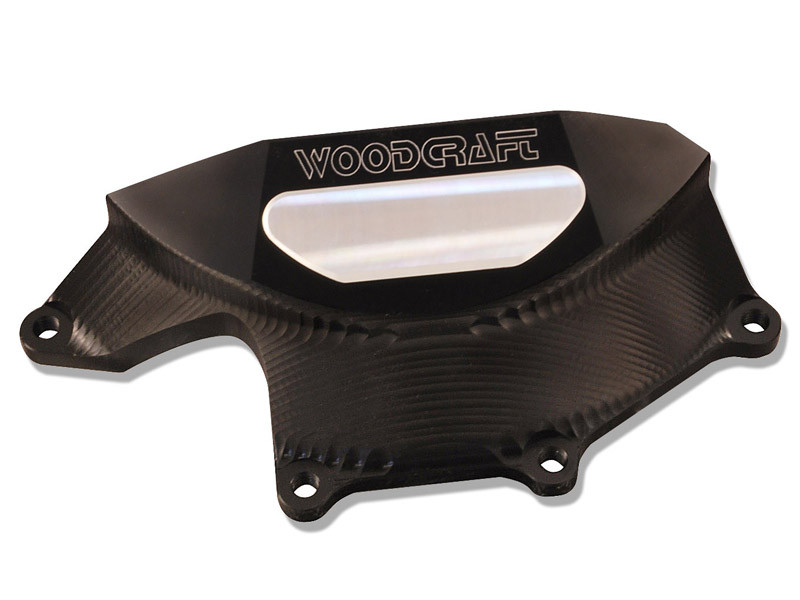 WOODCRAFT Clutch Cover Protector Black for Aprilia RSV4 / Tuono V4 RHS WOODCRAFT Clutch Cover Protector Black for Aprilia RSV4 / Tuono V4 RHS