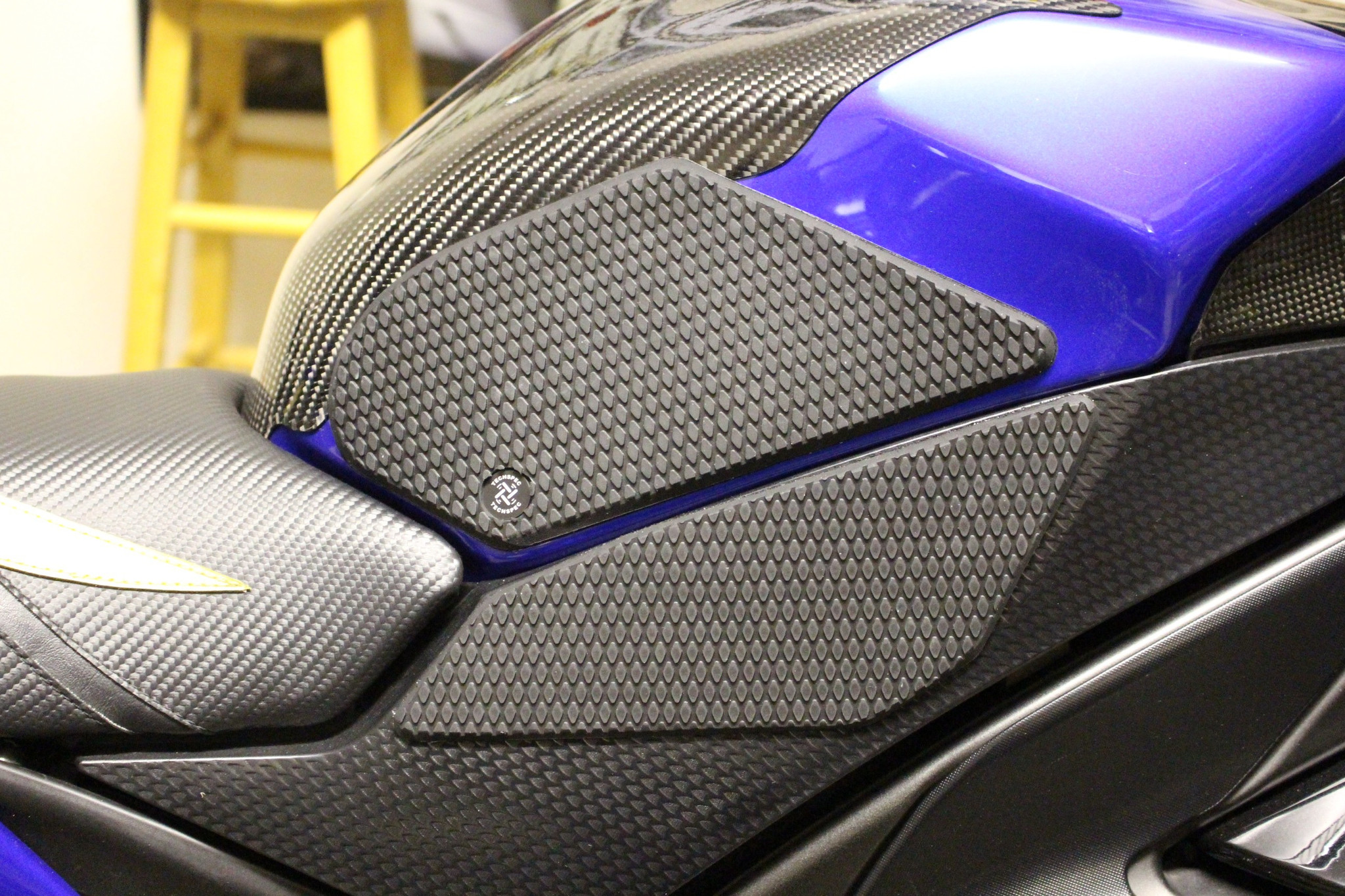 TechSpec Tank Grip Pads for the Yamaha YZF-R1 (09-14) TechSpec Tank Grip Pads for the Yamaha YZF-R1 (09-14)